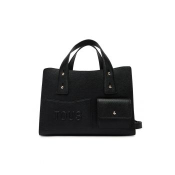 Geanta dama -  ecologica - neagra - One Size INTL