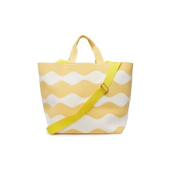 Geanta dama -  galben - material textil