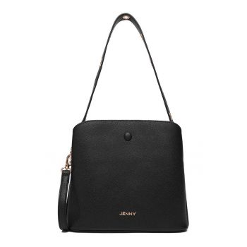 Geanta dama -  neagra - One Size INTL - material sintetic - design modern