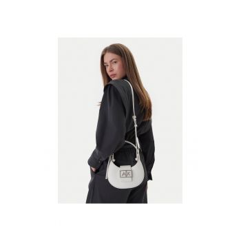 Geanta dama -  piele ecologica - alb - One Size INTL