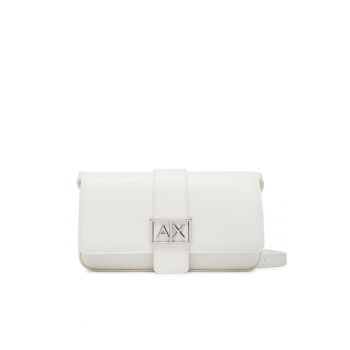 Geanta dama -  piele ecologica - alb - One Size INTL