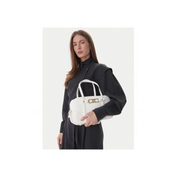 Geanta dama -  piele ecologica - alb - One Size INTL