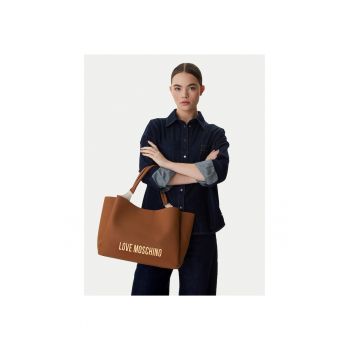 Geanta dama -  piele ecologica - maro - One Size INTL