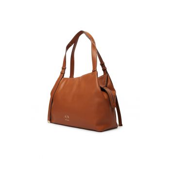 Geanta dama -  piele ecologica - maro - One Size INTL