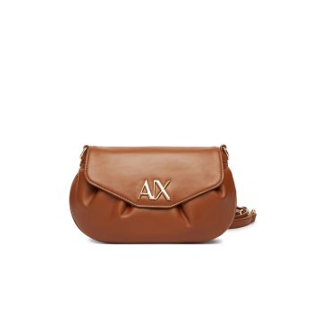 Geanta dama -  piele ecologica - maro - One Size INTL