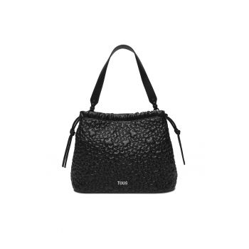 Geanta dama -  piele ecologica - neagra - One Size INTL
