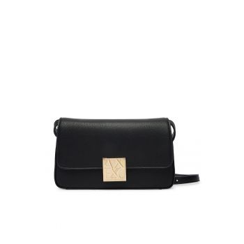 Geanta dama -  piele ecologica - negru - One Size INTL