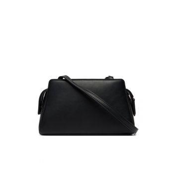 Geanta dama -  piele ecologica - negru - One Size INTL