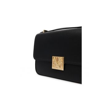 Geanta dama -  piele ecologica - negru - One Size INTL