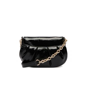 Geanta dama -  piele ecologica - negru - One Size INTL