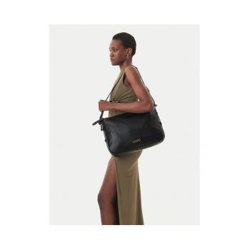 Geanta dama -  piele ecologica - negru - One Size INTL