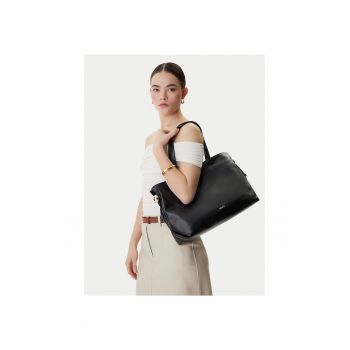 Geanta dama -  piele ecologica - negru - One Size INTL