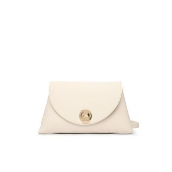 Geanta dama -  piele naturala - bej - One Size INTL
