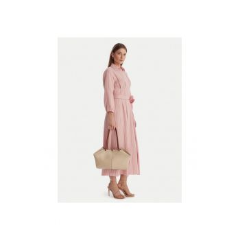 Geanta dama -  piele naturala - bej - One Size INTL