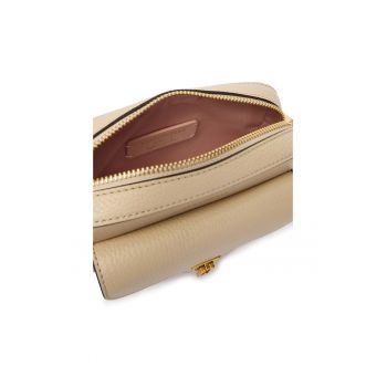 Geanta dama -  piele naturala - bej - One Size INTL