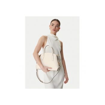 Geanta dama -  piele naturala - bej - One Size INTL