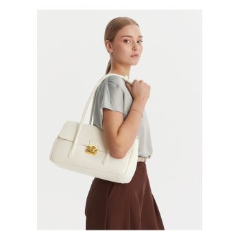 Geanta dama -  piele naturala - bej - One Size INTL