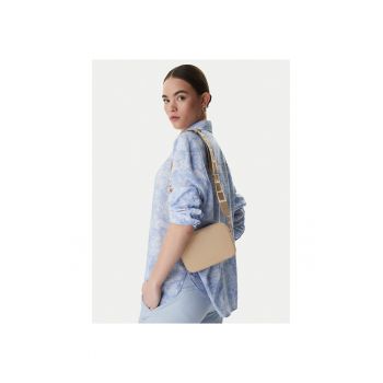 Geanta dama -  piele naturala - bej - One Size INTL