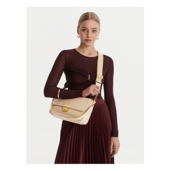 Geanta dama -  piele naturala - bej - One Size INTL