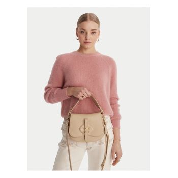Geanta dama -  piele naturala - bej - One Size INTL