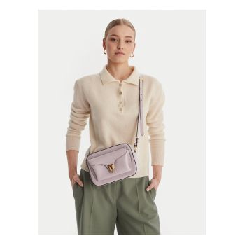 Geanta dama -  piele naturala - gri - One Size INTL