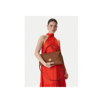 Geanta dama -  piele naturala - maro - One Size INTL