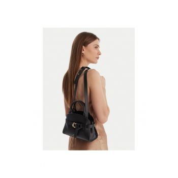 Geanta dama -  piele naturala - neagra - One Size INTL