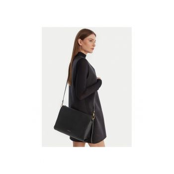 Geanta dama -  piele naturala - neagra - One Size INTL