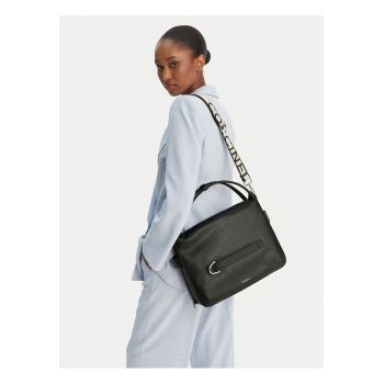 Geanta dama -  piele naturala - negru - One Size INTL