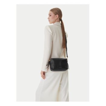 Geanta dama -  piele naturala - negru - One Size INTL