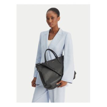 Geanta dama -  piele naturala - negru - One Size INTL
