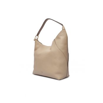 Geanta dama -  piele naturala - One Size - Bej