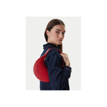 Geanta dama -  piele naturala - rosie - One Size INTL