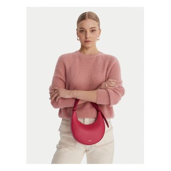 Geanta dama -  piele naturala - roz - One Size INTL