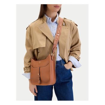 Geanta dama -  plastic - maro - One Size INTL