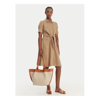 Geanta dama -  tkanina - bej - One Size INTL