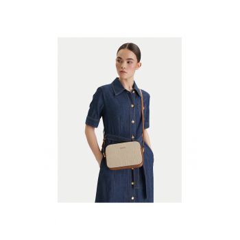 Geanta dama -  tkanina - bej - One Size INTL