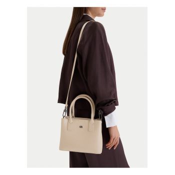 Geanta dama -  tkanina - bej - One Size INTL