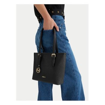 Geanta dama -  tkanina - negru - One Size INTL