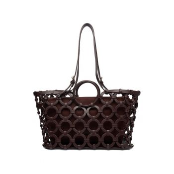Geanta de dama -  material textil - maro - One Size INTL