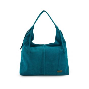Geanta hobo din piele intoarsa 44x45x7cm
