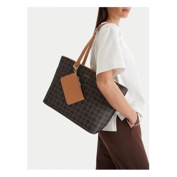 Geanta shopper -  plastic - maro - One Size INTL