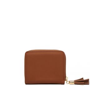 Portofel dama -  piele ecologica - maro - One Size INTL