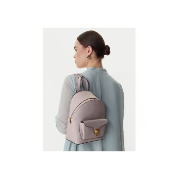 Rucsac dama -  piele naturala - gri - One Size INTL