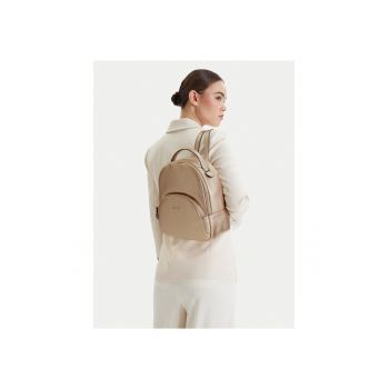 Rucsac fashion dama -  piele ecologica - auriu - One Size INTL
