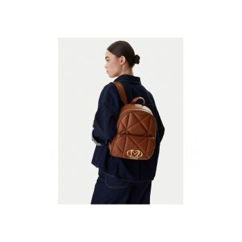 Rucsac  piele ecologica - maro - One Size INTL