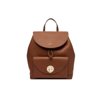 Rucsac  piele naturala - maro - One Size INTL