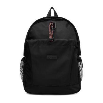 Rucsac unisex -  negru - One Size INTL - material textil - compartiment pentru laptop