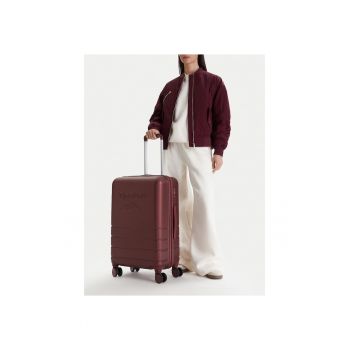 Troler mediu unisex -  textil - rosu