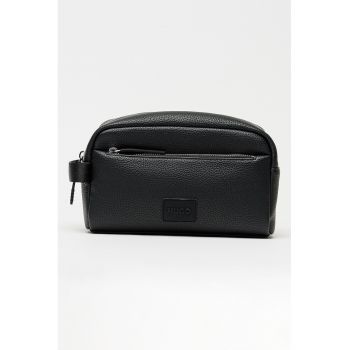 Etui cu fermoar Ethon - Negru stins
